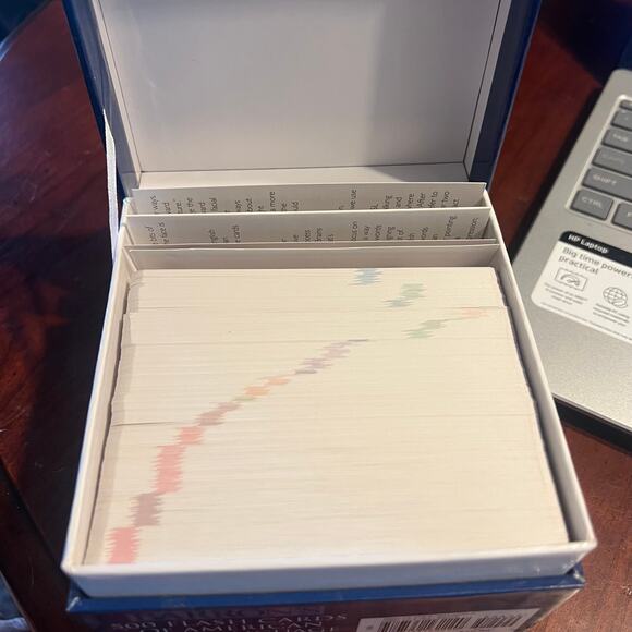 Barron's 500 Flash Cards of American Sign Language Geoffrey S. Poor Professor - Picture 2 of 6